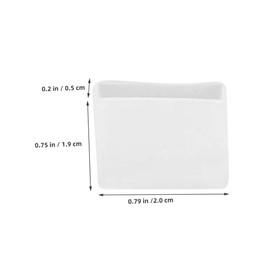 Cabilock Silicone Trouser Hanger Anti-Slip Covers 50pcs Non Slip Hanger Grips for Pants Clothing Rack Pads Protective Sheets