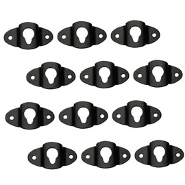 jojofuny 20pcs Audio Speaker Wall Mount Bracket Iron Speaker Hook Surround Design Lightweight and Easy to Install Suitable for Modern Needs and Storage