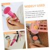 PACKOVE 4Pcs Makeup Puff with Handle Powder Applicator for Women