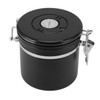 1.2L Coffee Canister Stainless Steel Sealing Storage Jar Food Storage