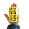 3 Rolls 1-1000 Inventory Number Sticker Labels, 1.57 X 0.78