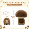 MaoGoLan 2pcs Hedgehog Stuffed Animal - 12" Mushroom Plush House