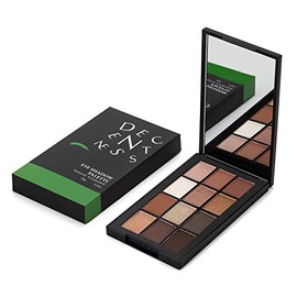 Paleta de sombras de ojos de 12 colores, tonos de maquillaje, pigmento brillante mate nude, paleta de maquillaje iluminadora profesional de larga...  