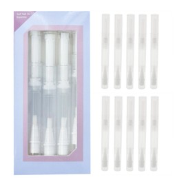 Nail Room Cuticle Oil Pen Empty Bottle 3ml Oil Pen Container, 30 Pieces, Mixed Colors / 네일룸 큐티클 오일펜 공병 3ml 오일펜 용기, 30개, 혼합색상