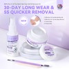 SAVILAND Solid Body Gel Nail Glue & Remover Set: All