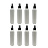 Natural Farms 8 oz White Cosmo Plastic Spray Bottles -8