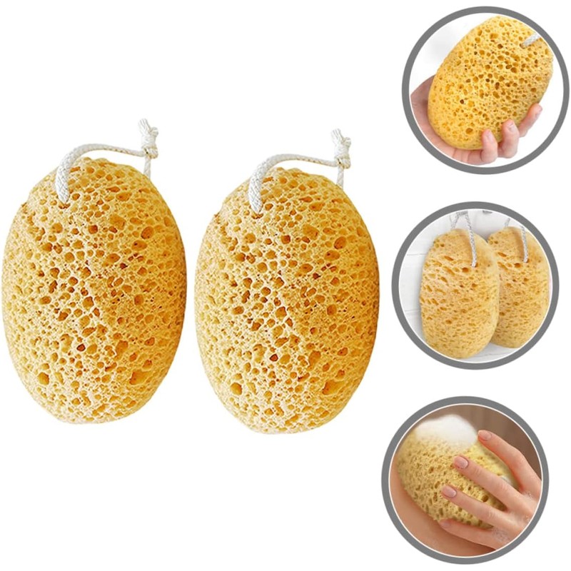 Esponjas de Baño Exfoliantes Baluue 8 pzas – Doble Cara,
