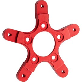 Adapter for Ness Wheels, Red FLT Brake Rotor