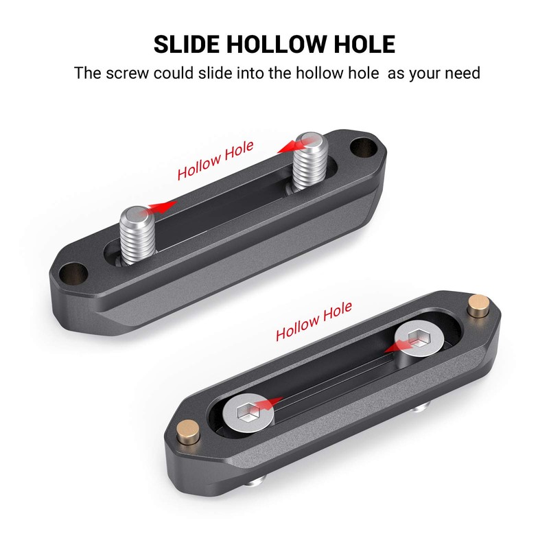 SmallRig Quick Release Safety NATO Rail 70mm Long with Spring