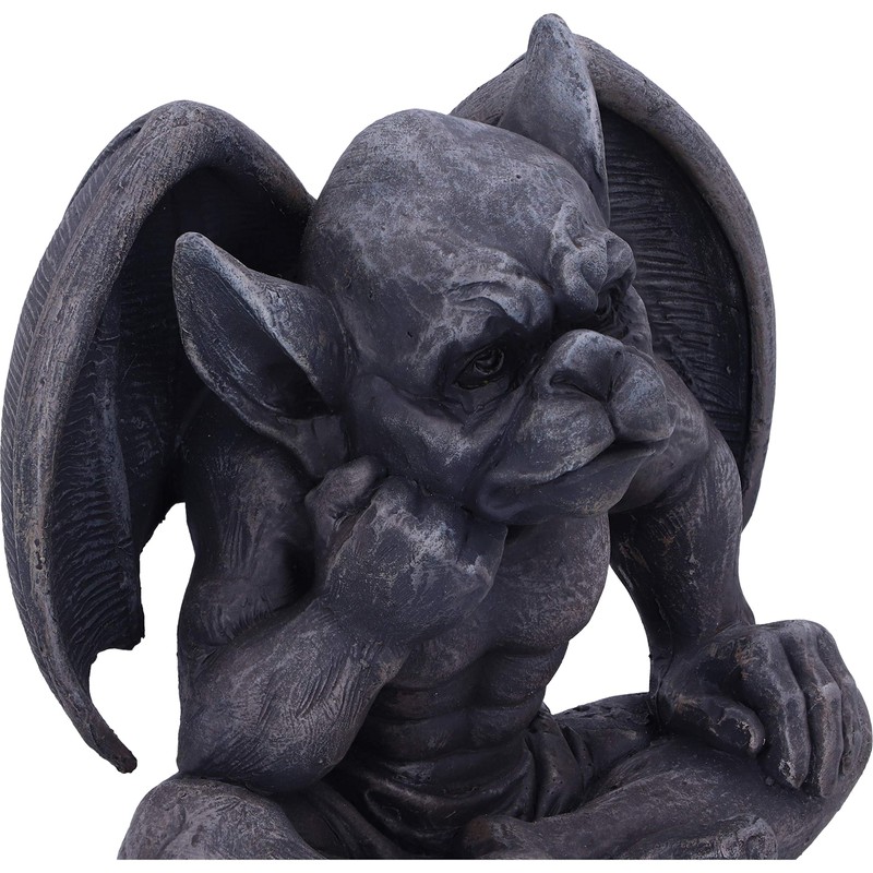 Nemesis Now Laverne Gargoyle Figurine, 13 cm, Dark Black