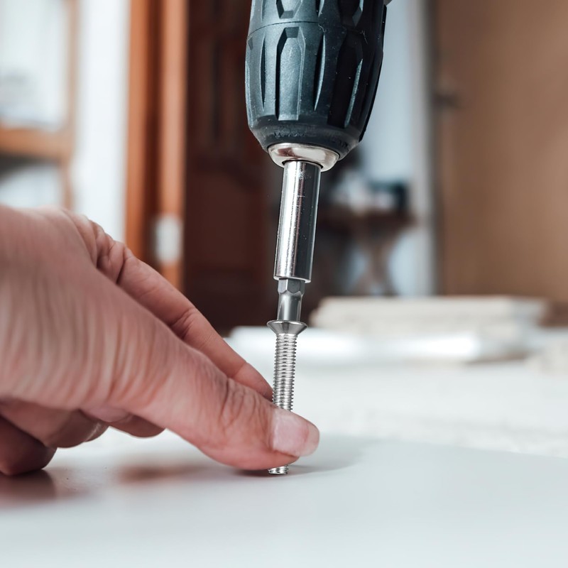 M5 Screws and Nuts Set, 200 Pieces Rounded Head Screws,