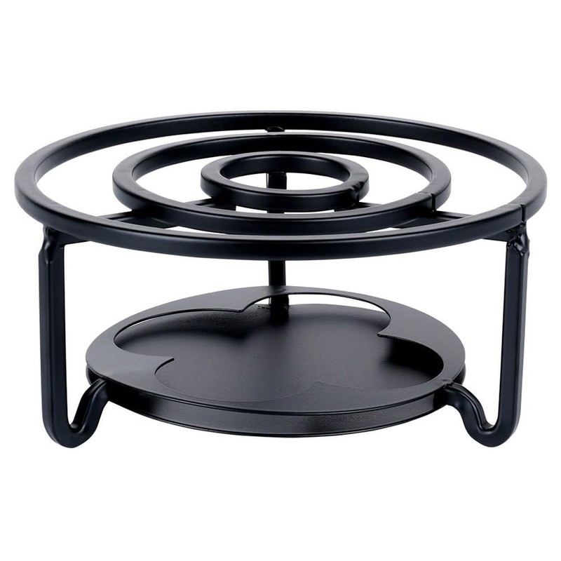 Tea Light Holder Tea Warmer Coffee Warmer Metal Black