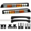 ASPL Visor lights bar 2-15 LED 29 Flash Patterns Interior