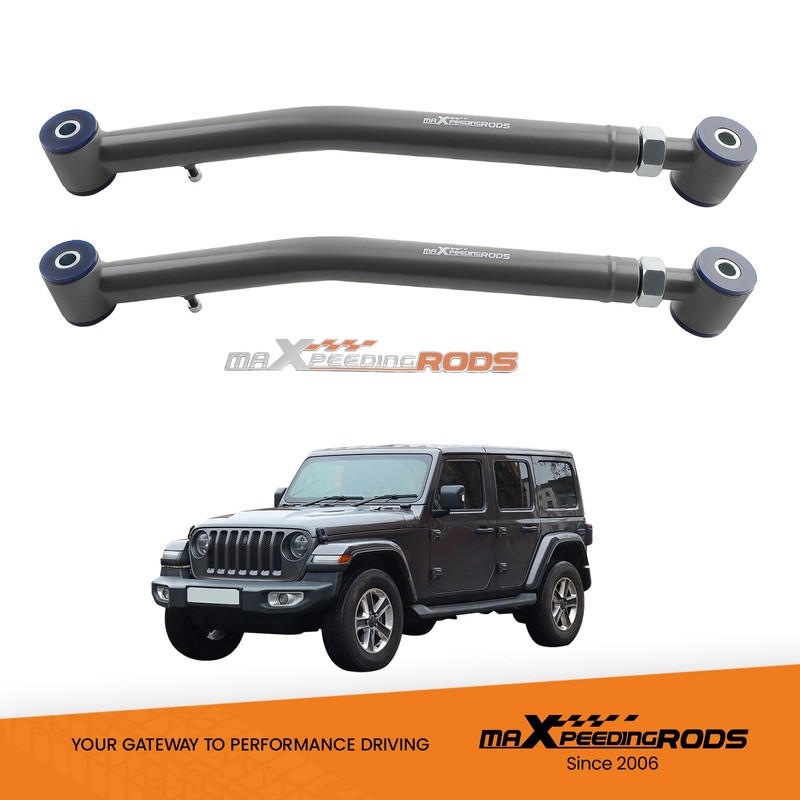 maXpeedingrods 2-4" Adjustable Front Lower Control Arm for Jeep Wrangler