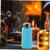 Mobestech 2pcs Press Down Static Alcohol Pump Bottles Refillable Empty
