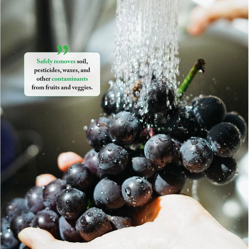 Bayes High-Performance Produce Wash - Fruit and Vegetable Cleaner, Helps