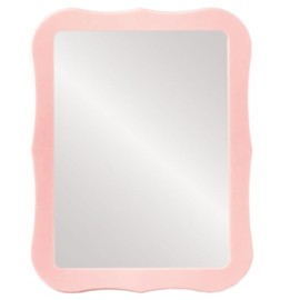 mpowtech Gifts for Back to School Season,Pink Magnetic Locker Mirror - 5" x 7" Magnet Mirror for School, Bathroom, Workshop, Office,Small Mirrors for School Locker