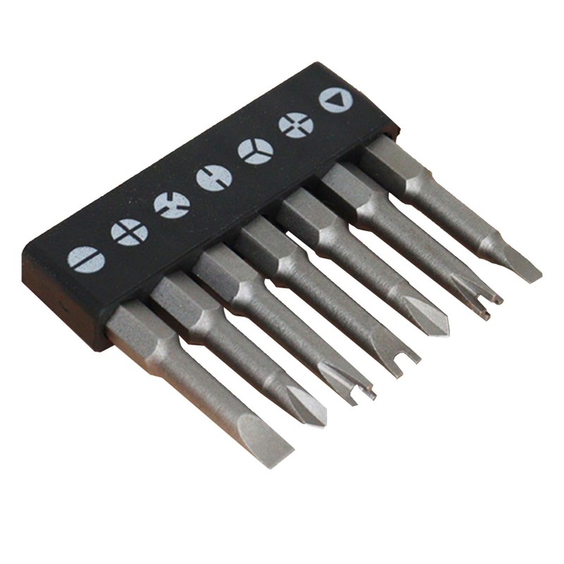 GIONAR 7 Pieces Special Shaped Screwdriver Bit Set 50mm U