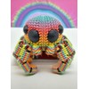 Articulated 3d printed Rainbow Crochet Spider