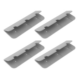 VGOL 4pcs RIB Inflatable Boat Seat Board Bracket 17.4 x 6cm for Inflatable Boats Rubber Boats (Gray)
