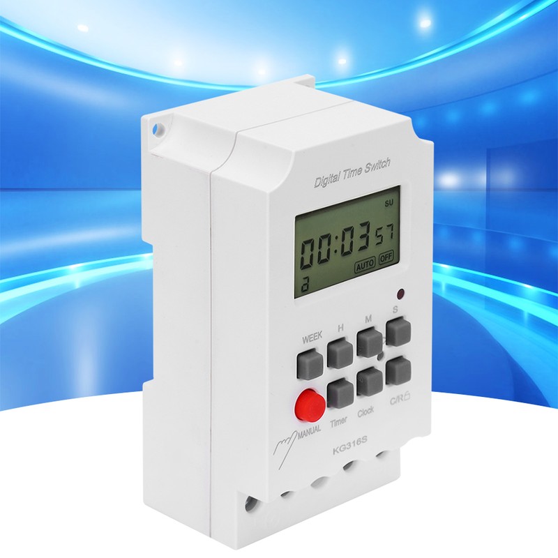 Digital Time Switch LCD MicroComputer Timer Second Control Timing 32