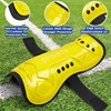 Football Shin Pads, Kids Youth Shin Guards Beginner Elite Athlete