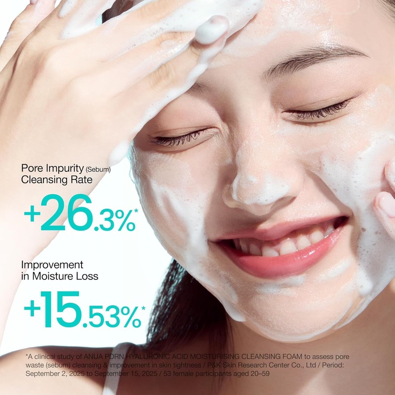 Anua [Anua]PDRN Hyaluronic Acid Moisturizing Cleansing Foam 150ml