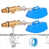 KHEARPSL 1/2 inch Brass Float Valve, Water Float Ball Valve