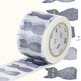 MT Mina Perhonen"Kuro-Neko" Washi Masking Tape