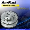 AutoShack Set of 4 Front and Rear Drilled and Slotted