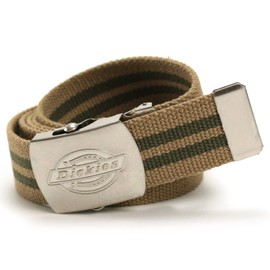 Dickies DS0741I 07 GI Canvas Belt, Red Free, Made in Japan, Free Size