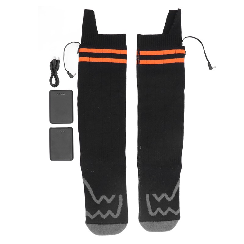 Heated Socks for Men Women Adjustable 5000mAh Rechargeable Battery Heated