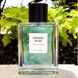 Paradise Palms Eau De Parfum by Tru Fragrance and Beauty - Fresh Light Fruity Floral Perfume for Women - Peach, Tea, Peony, Jasmine, Patchouli, Amber Wood, Musk - 3.4 oz