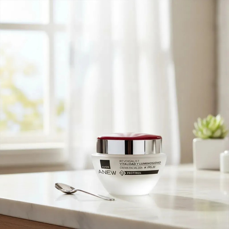 Crema Facial Día Anew Reversalist Protinol Fps Antiarrugas Todo Tipo