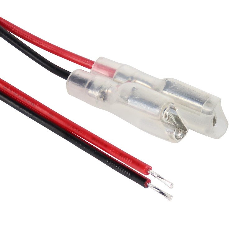 2PC Van Cargo Room LED Lights Pigtail Connector Wires Harness