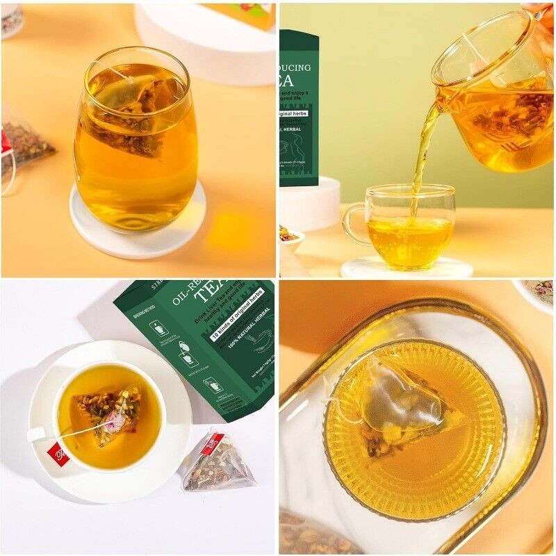 Unbranded Oil-Reducing Tea-10 Herbal with Excellent Formula, Oil Cleansing Tea