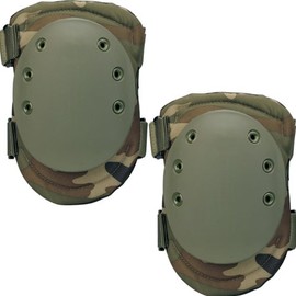 ULTRA FORCE MULTI-PURPOSE SWAT KNEE PADS - Color: Woodland Camo