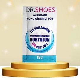 DR.SHOES 10 Adet Ayak Koku Giderici - Ayakkabı Koku Giderici Toz 120 Gün Etkili - DR.SHOES ile Ayak Kokusuna Elveda Deyin