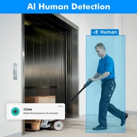 Fuers 5MP 8CH CCTV DVR Recorder with 1TB HDD,Human/Face Detection, 8 Channel 1080p H.265+ Hybrid 6-in-1 Home Surveillance Wired DVR for HD-CVBS/XVI/TVI/CVI/IP/AHD Analog Security Camera,Remote Access