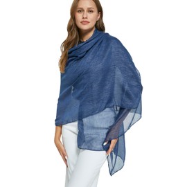 PANTONIGHT Women's Fashion Scarf Sparkling Evening Shawl Lightweight Wedding Shawl Head Scarf and Wraps for Party (2702)