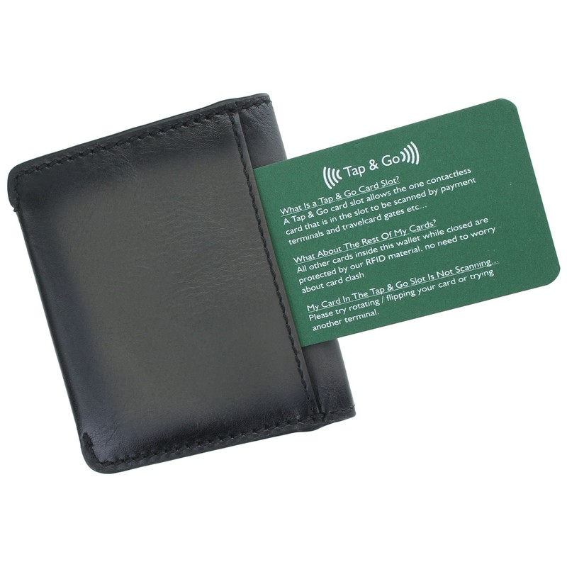 Visconti Montpellier Collection North Leather Wallet RFID - Tap and