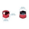 AuMoHall 19mm Car Wheel Hub Lugs Nuts Bolts Cover Protective