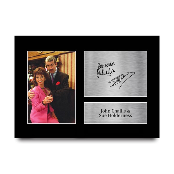 HWC Trading A4 John Challis & Sue Holderness Only Fools