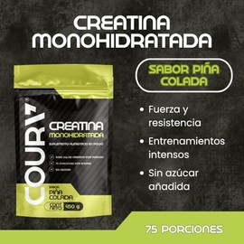 COURA Creatina Monohidratada en Polvo - Fuerza y Resistencia