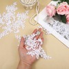 4 Pcs Lace Embroidery Patches, White Lace Applique