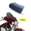 Lionauto 7''Smoke Windscreen Windshield for Harley Touring Street Electra Glide
