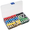 XFFCSEC 70PCS 4 Gauge Ferrule Connectors - Insulated End Terminals