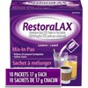 RestoraLAX Powder Laxative – Gentle Relief, No Taste, No Bloating, 10 Single Dose Sachets