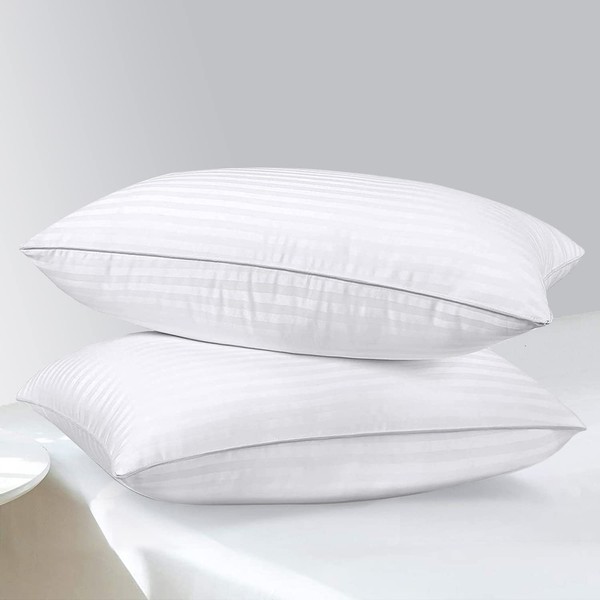 HOMELAB 2 Pack King Pillows for Sleeping - 100% Breathable