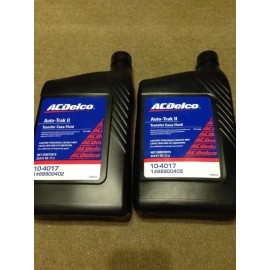 ACDelco New 2 pcs Genuine GM ACDelco Transfer Case Fluid Auto-Trak II 33.8OZ 10-4017